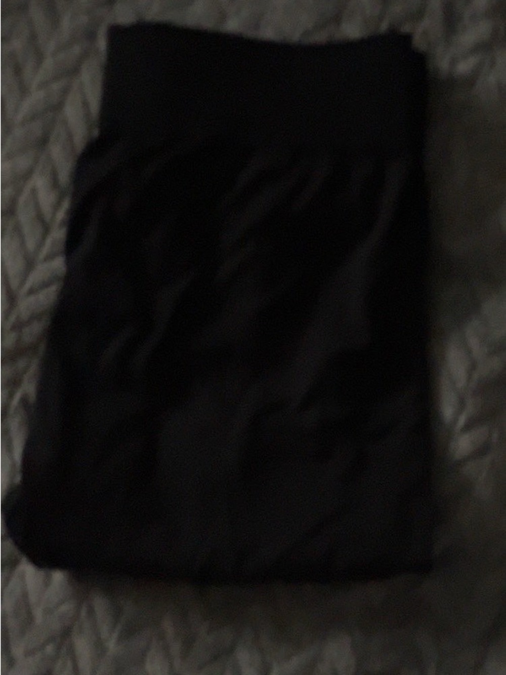 Black Folded leggings - Classic Solid